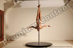 Poledance reference poses of Mercedes