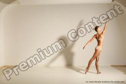 Modern aerobic poses of Kristyna