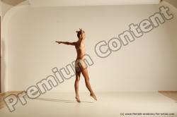 Modern aerobic poses of Kristyna