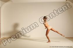 Modern aerobic poses of Kristyna