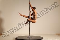 Poledance reference poses of Mercedes