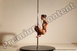 Poledance reference poses of Mercedes