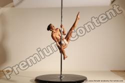 Poledance reference poses of Mercedes