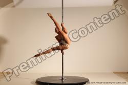 Poledance reference poses of Mercedes