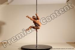 Poledance reference poses of Mercedes