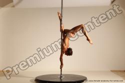 Poledance reference poses of Mercedes