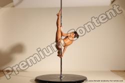 Poledance reference poses of Mercedes