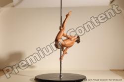 Poledance reference poses of Mercedes