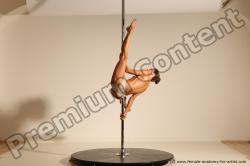 Poledance reference poses of Mercedes