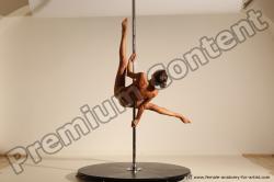 Poledance reference poses of Mercedes