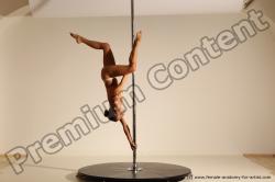 Poledance reference poses of Mercedes