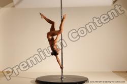 Poledance reference poses of Mercedes