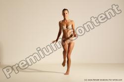 Modern aerobic poses of Kristyna