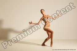 Modern aerobic poses of Kristyna