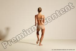 Modern aerobic poses of Kristyna