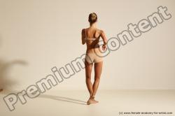 Modern aerobic poses of Kristyna