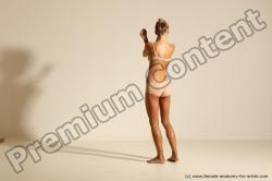 Modern aerobic poses of Kristyna