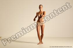 Modern aerobic poses of Kristyna