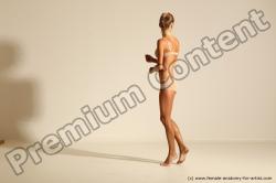 Modern aerobic poses of Kristyna