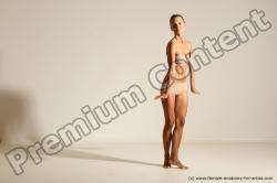 Modern aerobic poses of Kristyna