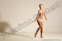 Modern aerobic poses of Kristyna