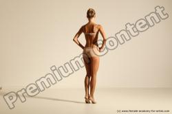 Modern aerobic poses of Kristyna