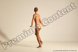 Modern aerobic poses of Kristyna