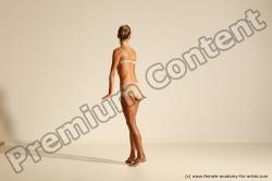 Modern aerobic poses of Kristyna