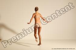 Modern aerobic poses of Kristyna