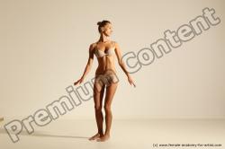 Modern aerobic poses of Kristyna