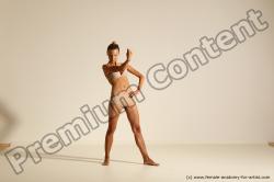 Modern aerobic reference poses of Kristyna