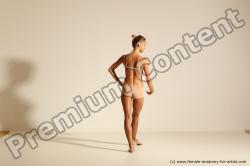 Modern aerobic reference poses of Kristyna