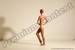 Modern aerobic reference poses of Kristyna