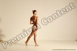 Modern aerobic reference poses of Kristyna