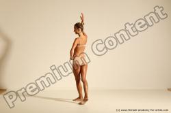 Modern aerobic reference poses of Kristyna