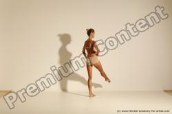 Modern aerobic reference poses of Kristyna