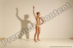 Modern aerobic reference poses of Kristyna