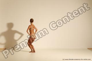 Modern aerobic reference poses of Kristyna