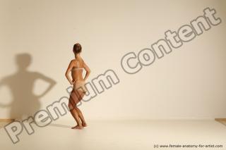 Modern aerobic reference poses of Kristyna