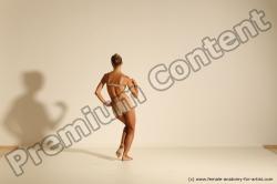 Modern aerobic reference poses of Kristyna