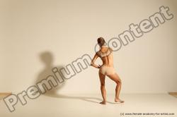 Modern aerobic reference poses of Kristyna