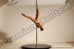 Poledance reference poses of Mercedes