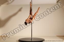 Poledance reference poses of Mercedes