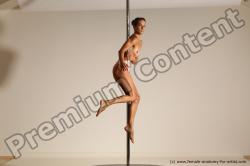 Poledance reference poses of Mercedes