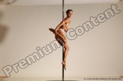 Poledance reference poses of Mercedes