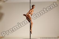 Poledance reference poses of Mercedes