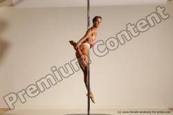 Poledance reference poses of Mercedes