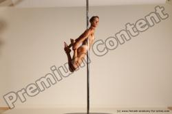 Poledance reference poses of Mercedes