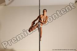 Poledance reference poses of Mercedes