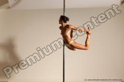 Poledance reference poses of Mercedes